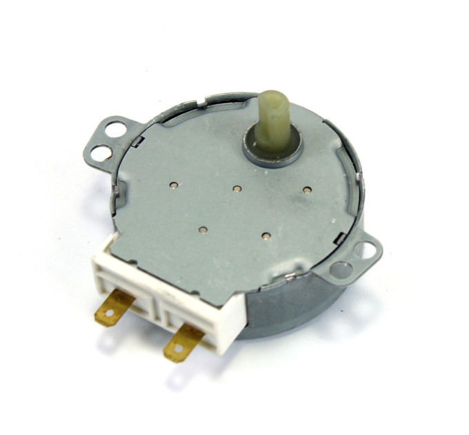 Двигатель тарелки для микроволновой печи  220V 4W (пластиковый вал 14 мм)