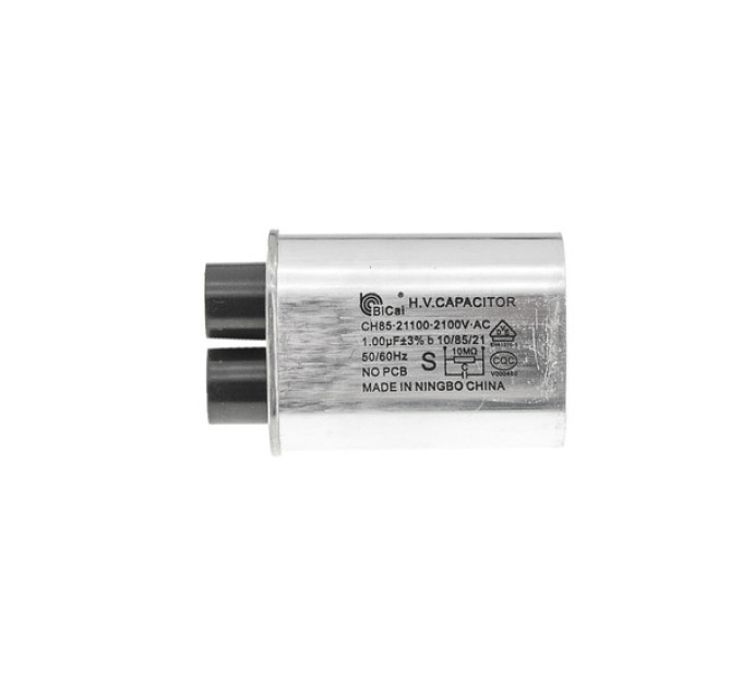 Конденсатор BiCai CH85-21100, 1.0 мкФ 2100V (клєми 3+3) для мікрохвильової печі - LG 0CZW1H004B