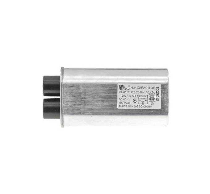 Конденсатор BiCai CH85-21120, 1.20 мкФ 2100V (клеми 2+2) для мікрохвильової печі