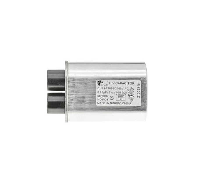 Конденсатор BiCai CH85-21095, 0.95 мкФ 2100V (клеми 2+2) для мікрохвильової печі
