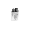 Конденсатор BiCai CH85-21090, 0.90 мкФ 2100V (клеми 3+3) для мікрохвильової печі
