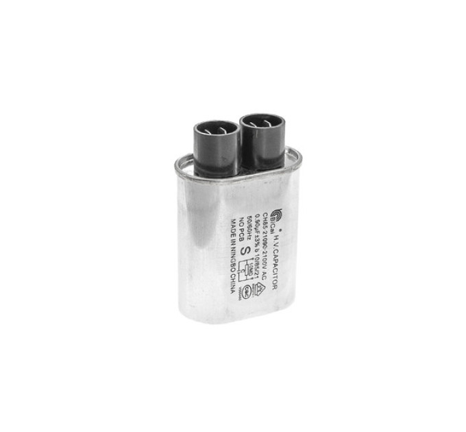 Конденсатор BiCai CH85-21090, 0.90 мкФ 2100V (клеми 3+3) для мікрохвильової печі