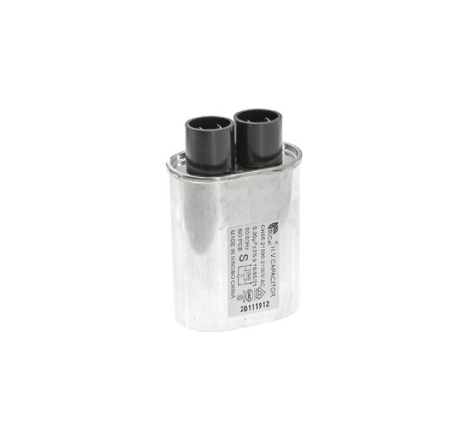 Конденсатор BiCai CH85-21090, 0.90 мкФ 2100 V (клемми 2+2) для мікрохвильової печі