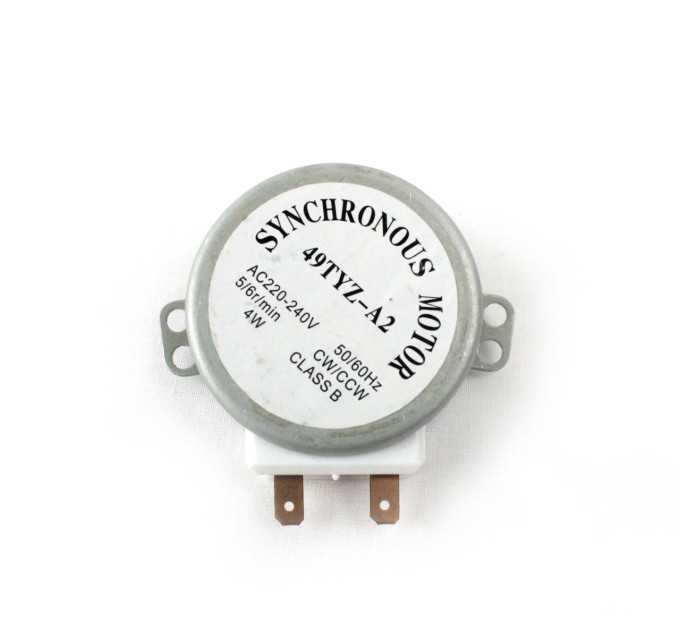Двигатель тарелки для микроволновой печи  220V 4W (пластиковый вал 9 мм)