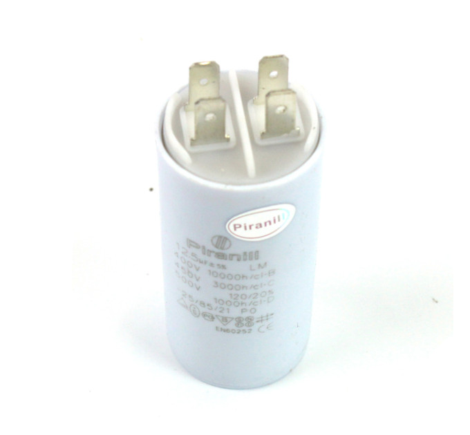 Конденсатор CBB60 12,5 мкФ 450 V, с клеммами