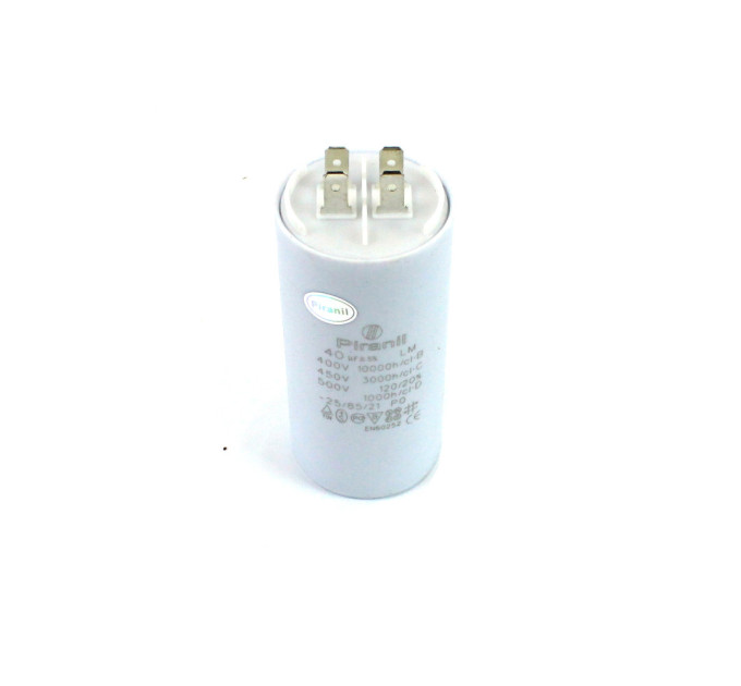 Конденсатор CBB60 40 мкФ 450 V, з клемами