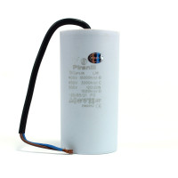 Конденсатор CBB60 90 мкФ 450 V, с проводами