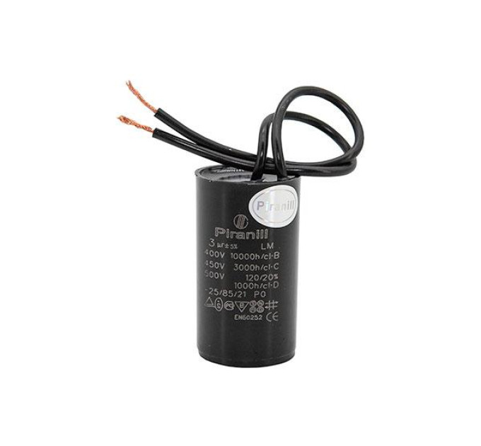 Конденсатор CBB60 3 мкФ 450V, малый