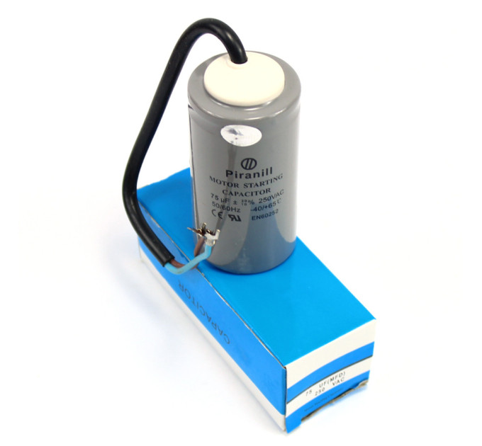 Конденсатор CD60 75 мкФ 250 V, пусковий
