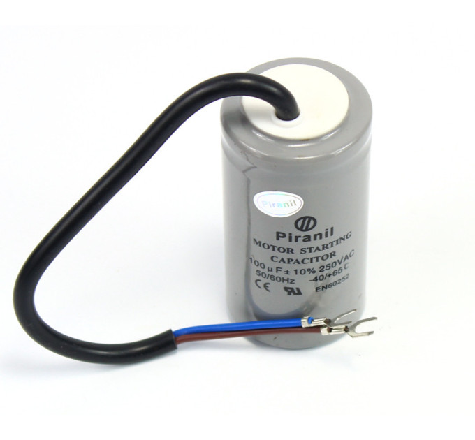 Конденсатор CD60 100 мкФ 250 V, пусковий