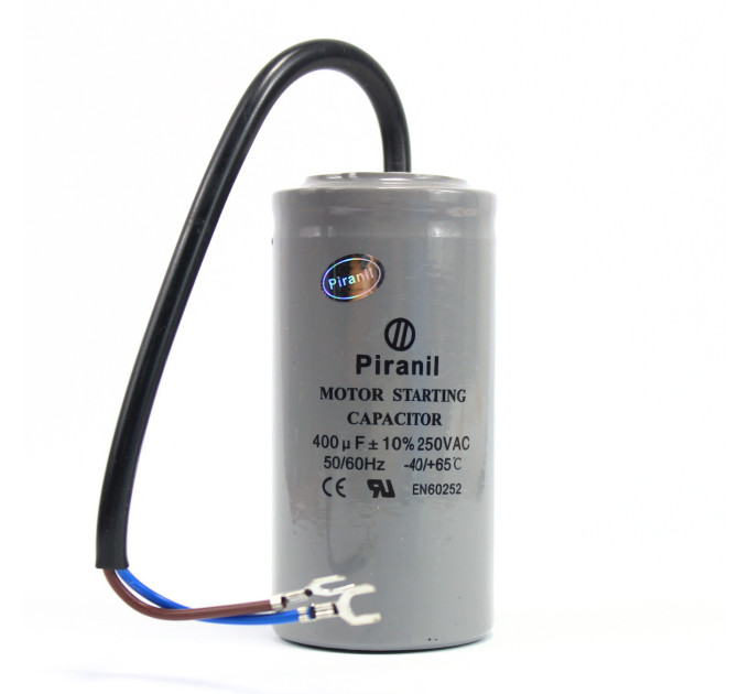 Конденсатор CD60 400 мкФ 250 V, пусковий