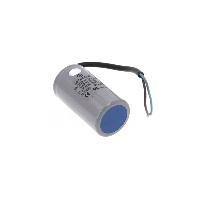 Конденсатор CD60 75 мкФ 250V (42x84 мм), пусковий (Leon One)