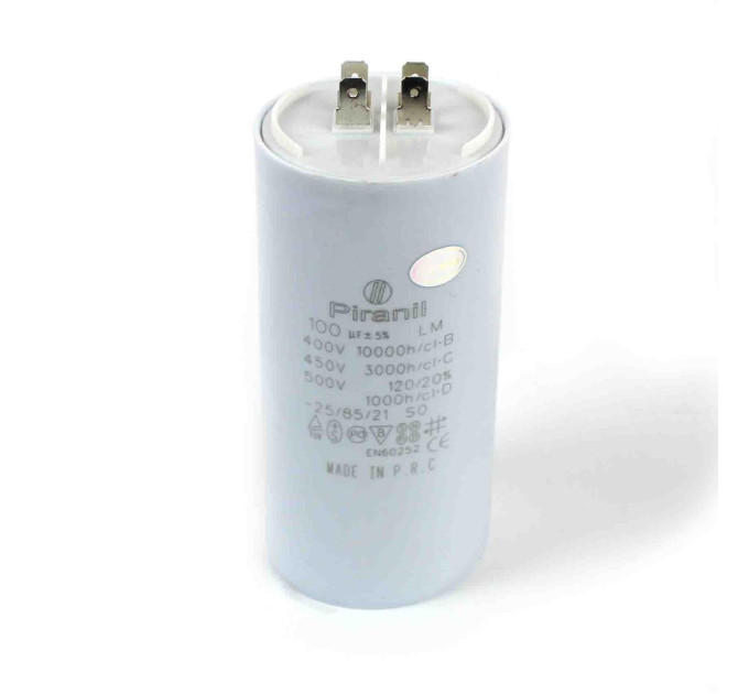 Конденсатор CBB60 100 мкФ 450V, з клемами