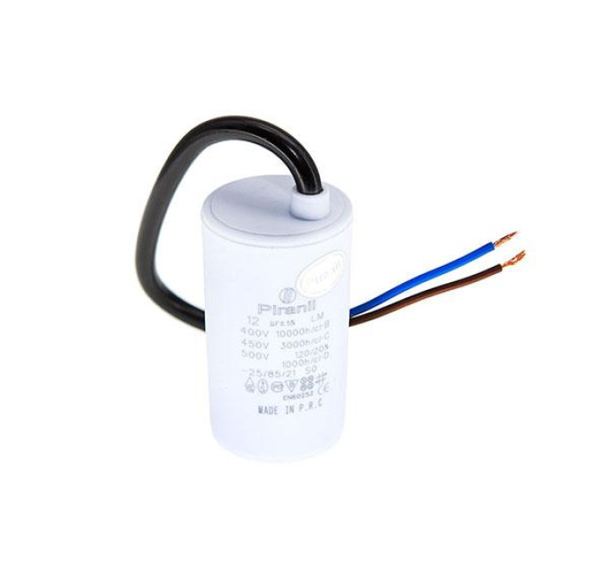 Конденсатор CBB60 12 мкФ 450 V, з проводами