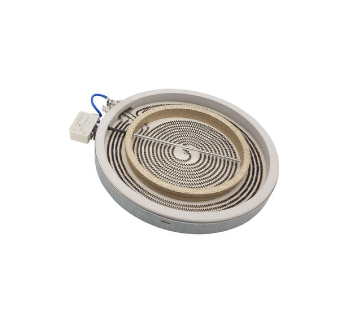 Конфорка двухзонная для стеклокерамической плиты Hot Point, 1000W/2200W, 230 мм