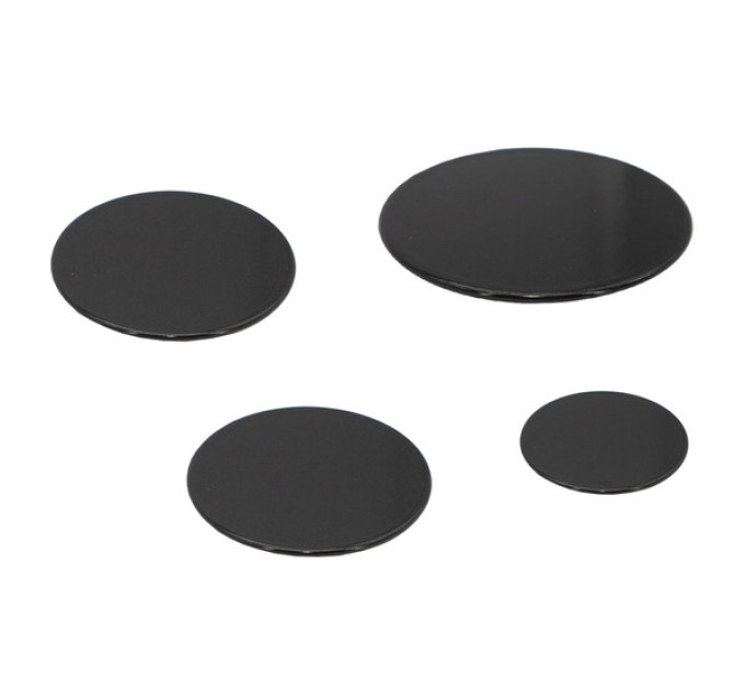 Комплект рассекателей + крышки для газовой плиты Ariston (4 шт) - C00053055