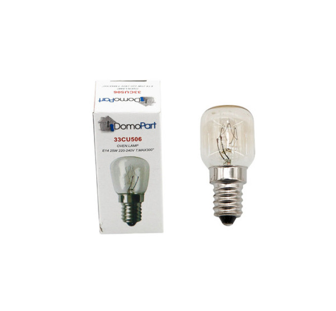 Лампа для духовки DomoPart 33CU506 (E14, 25W, 240V, 300*)