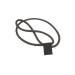 Ущільнювач дверей для духовки Ariston, Indesit (L=1500 мм, 21 зачеп) - C00096820