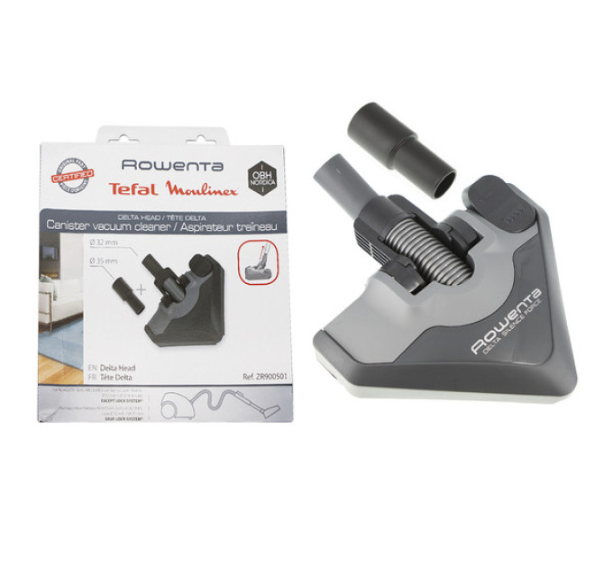 Щітка Rowenta Delta Silence Force підлога/килим d=32/35 мм), трикутна - ZR900501 / заст. RS-RT2665 для пилососів Tefal, Rowenta, M