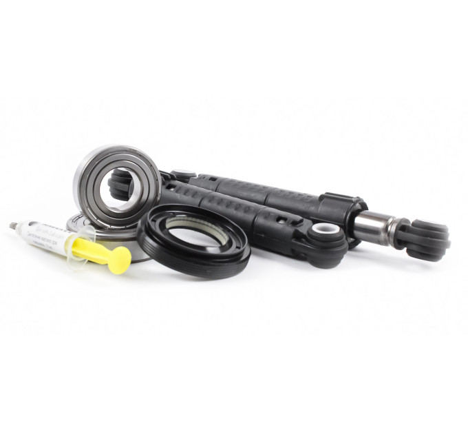 Подшипники для стиральных машин LG 6205 и 6206 и оригинальный сальник 37*66*9.5/12 и амортизаторы 100N