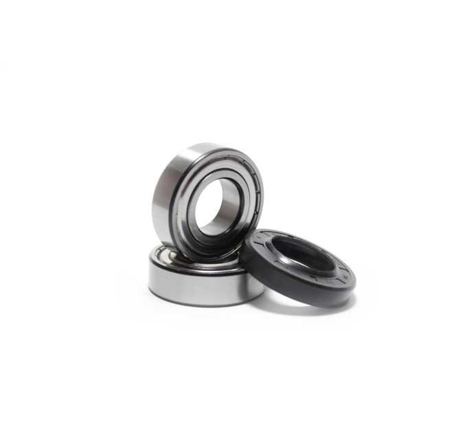 Підшипники для пральної машини Ariston SKF 204, SKF 205, сальник 30х52х10/12 та ремонтна втулка 25*30*14 нерж