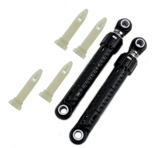 Амортизаторы ANSA 4901ER2003A с фиксаторами для стиральной машины LG 100N, 11 мм, 175-278 мм