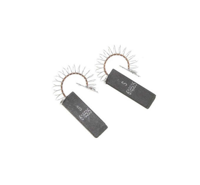 Щетки двигателя стиральной машины Bosch, Siemens графитовые 5x13.6x43.3 мм, клееные, с пружинкой - 00616505