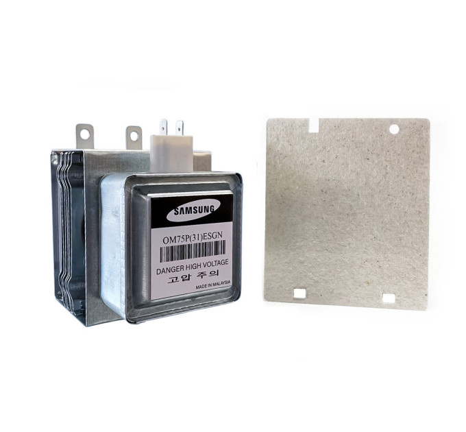 Магнетрон OM75P (31) ESGN для микроволновой печи Samsung + cлюда DЕ63-00237А