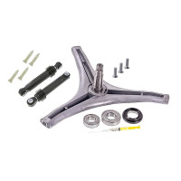 Крестовина MHW34308901 + сальник + подшипники + амортизаторы AKS + фиксаторы + винты для стир. машины LG