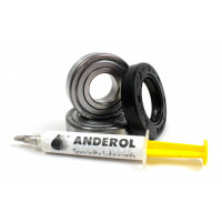 Комплект подшипников для стиральных машин Indesit SKF 6204, SKF 6205 и сальник 30*52*10