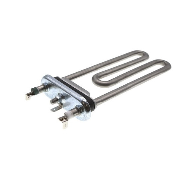 ТЭН 1700W L=170 мм для стиральной машины, широкий фланец, без отверстия (Kawai 816510)