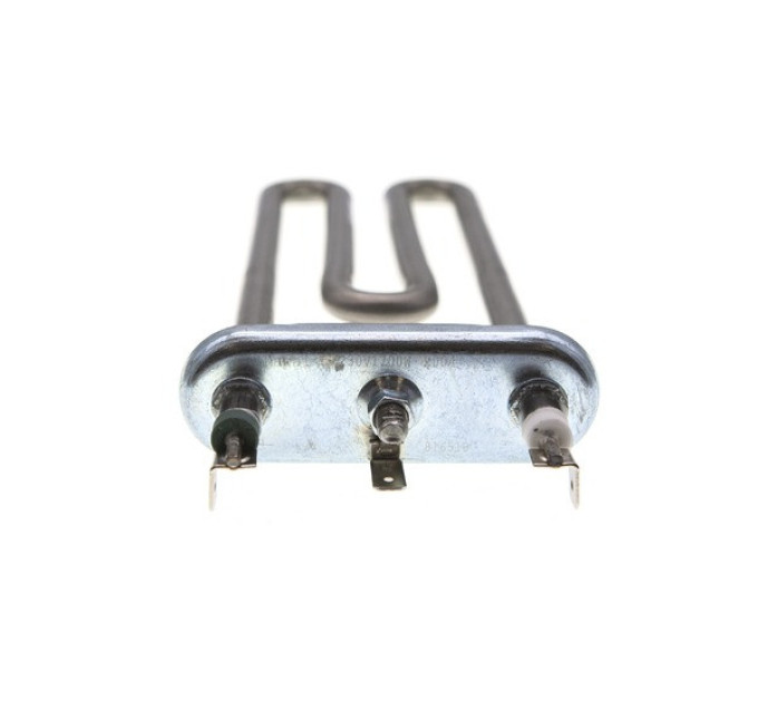 ТЭН 1700W L=170 мм для стиральной машины, широкий фланец, без отверстия (Kawai 816510)