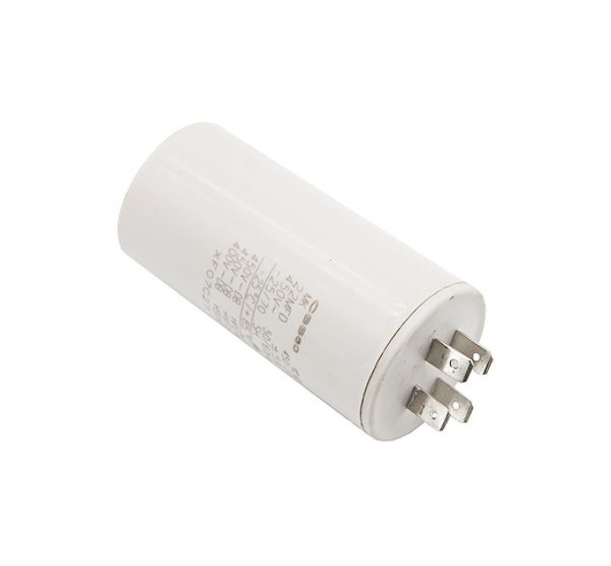 Конденсатор CBB60 22 мкФ 450V, з гайкою