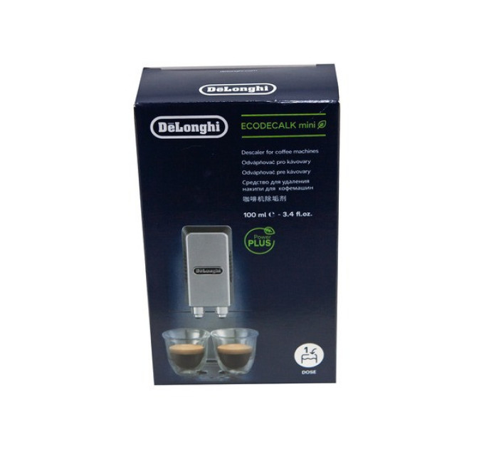 Засіб DeLonghi ECODECALK DLSC101 для видалення накипу з кавомашин (100 мл) - 5513295991