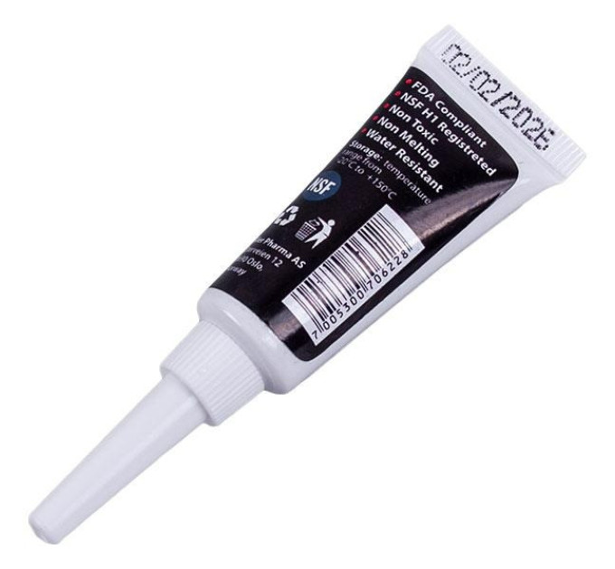 Змазка силіконова (харчова) 10g Sebocs для ущільнювачів кавомашини