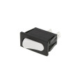 Кнопка-вимикач для кавоварки (CX 36, 16(4)A 250V), 2 контакти, біла