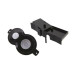 Кнопка декоративная + рамка для мясорубки Moulinex ME110130/JA0 - SS1530000143