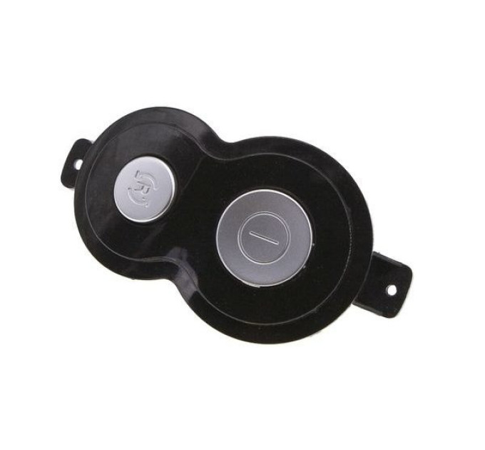 Кнопка декоративная + рамка для мясорубки Moulinex ME110130/JA0 - SS1530000143