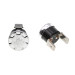 Термореле KSD 301 (75°C 10A, 250V) ножки вниз