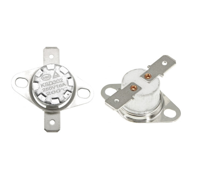 Термореле KSD 301 / KSD 302 (200°C 16A, 250V)