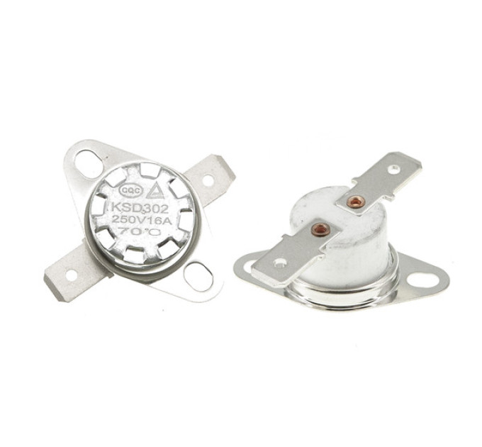 Термореле KSD 301 / KSD 302 (70°C 16A, 250V)
