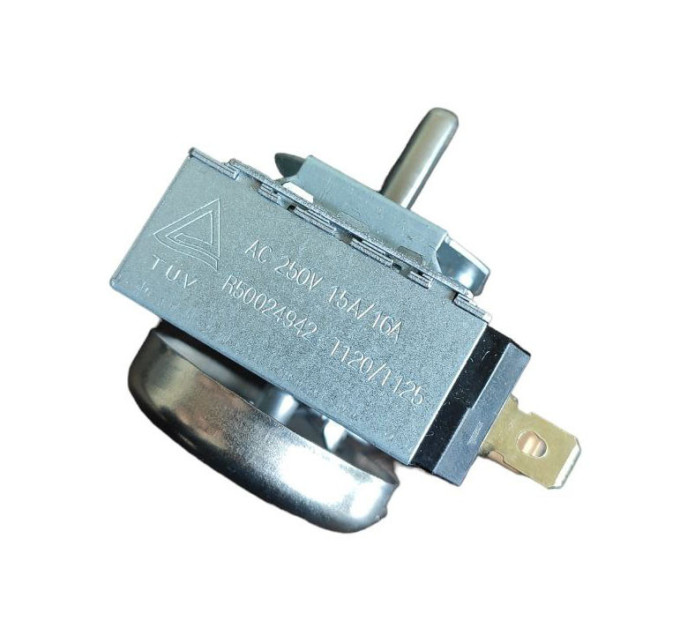 Таймер-звонок SL-60 (60 минут, 250V 16A, ручка 16 мм) для духовок, пароварок, электрогрилей