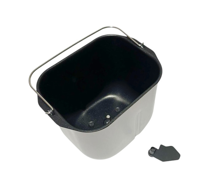 Відро Whicepart BM01W00100J для хлебопечи Delfa, Orion (135x174x180 мм) з лопаткою