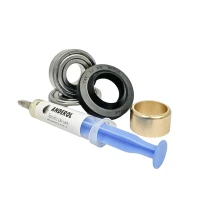 Подшипники стиральной машины Ariston SKF 6202, 6203, сальник 22*40*8.5/11.5, ремонтная втулка 17*22*14 латунь