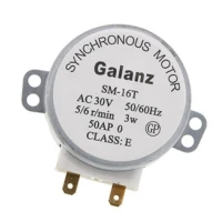 Двигун тарілки для мікрохвильової печі GALANZ 30V 3W (пластиковий вал 14 мм)