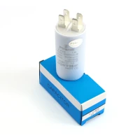 Конденсатор CBB60 2 мкФ 450 V, с клеммами