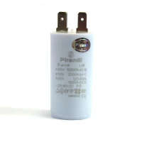Конденсатор CBB60 8 мкФ 450 V, з клемами