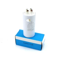 Конденсатор CBB60 40 мкФ 450 V, з клемами