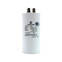 Конденсатор CBB60 55 мкФ 450 V, з клемами (Leon One)