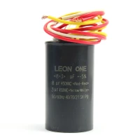 Конденсатор CBB60 8+3 мкФ, 450 V двойной (Leon One)